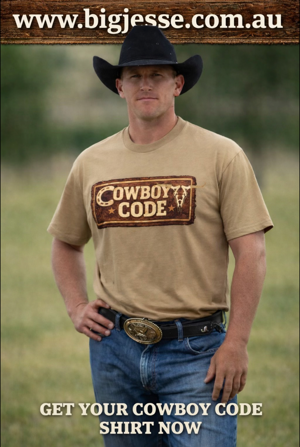 Cowboy Code Classic Tee