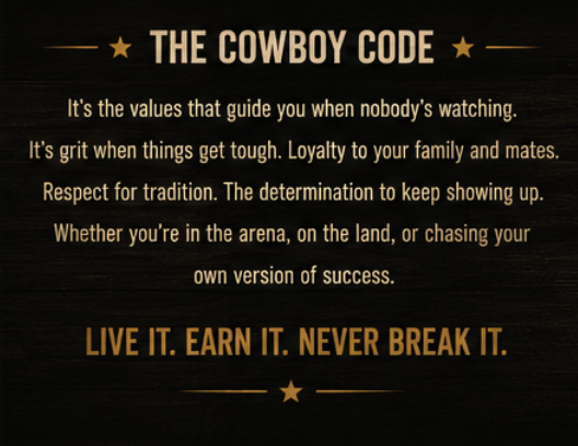 Cowboy Code Caps
